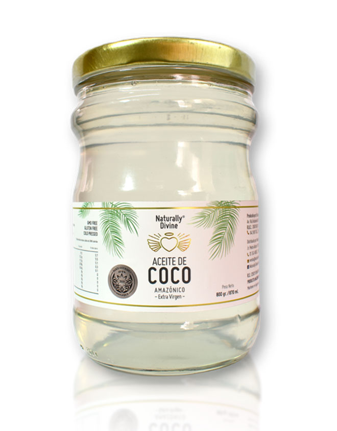 Aceite de coco virgen 1000ml - Naturally Divine
