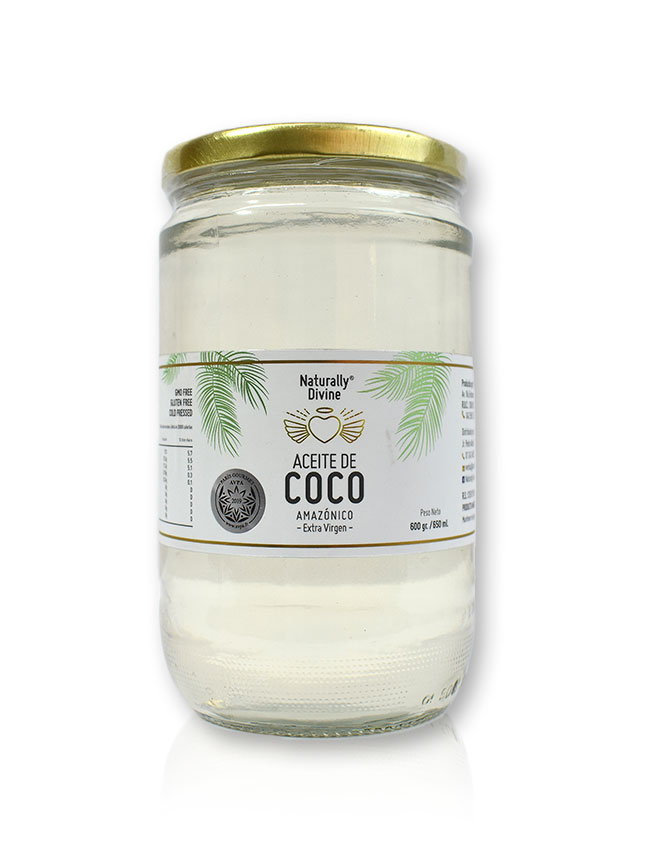Aceite de coco virgen 680ml - Naturally Divine